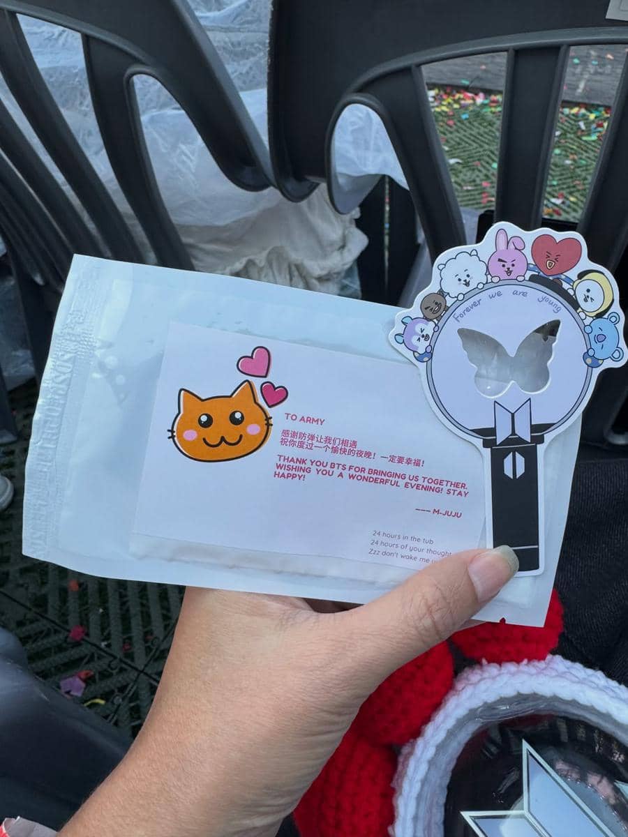 Alya Rohali nonton konser BTS di Busan
