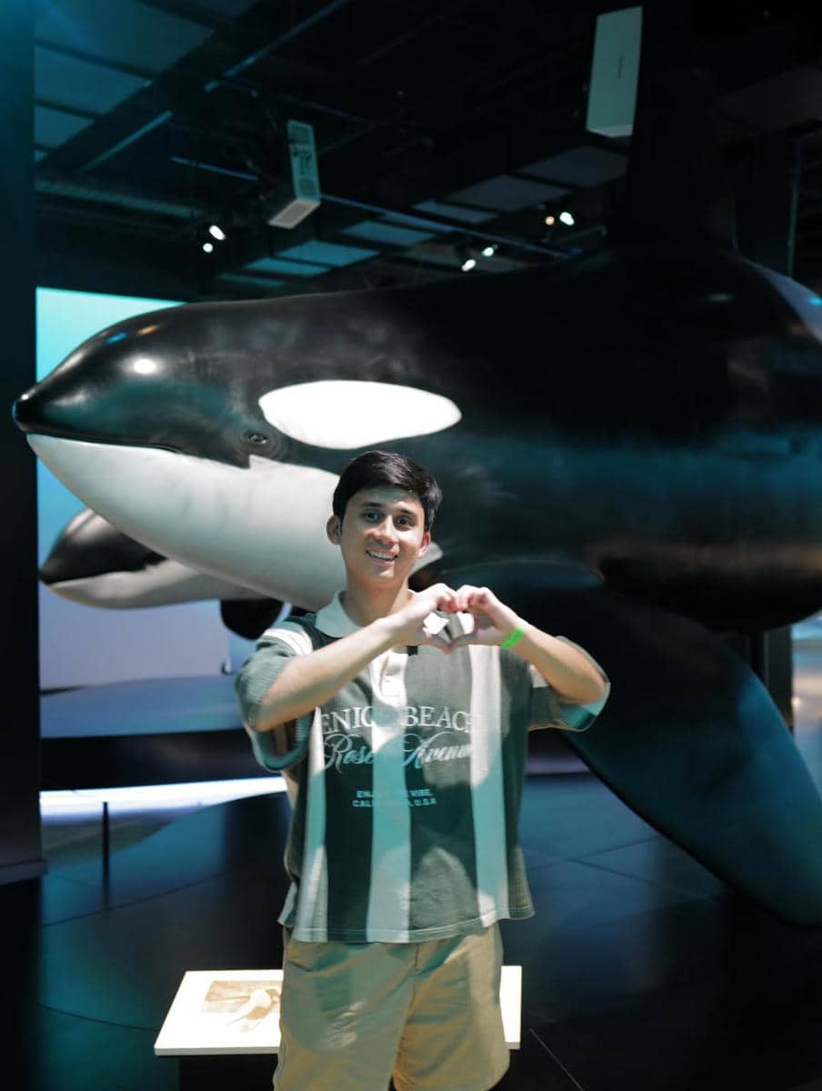 Alshad Ahmad liburan di Los Angeles