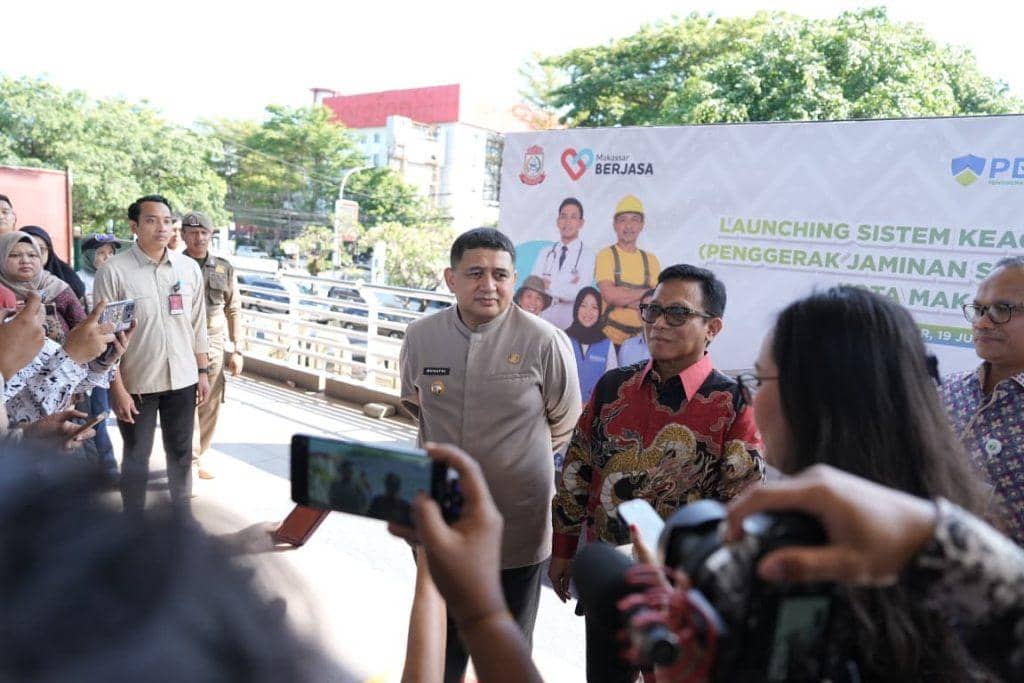 Pemkot Makassar Gelontorkan Rp27,2 Miliar untuk Lindungi Pekerja Rentan