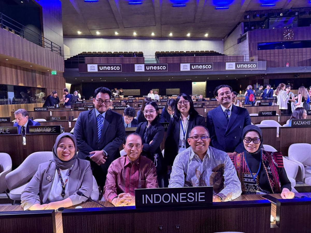 Indonesia Kembali Terpilih Jadi Anggota Komite UNESCO 2026-2030