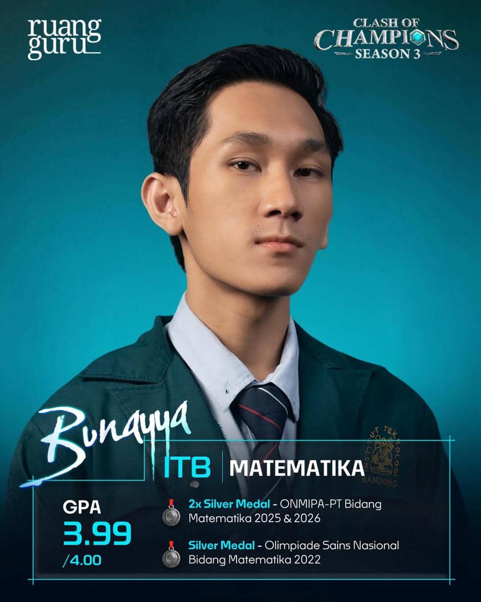 Bunayya, peserta Clash of Champions Season 3 Batch 3