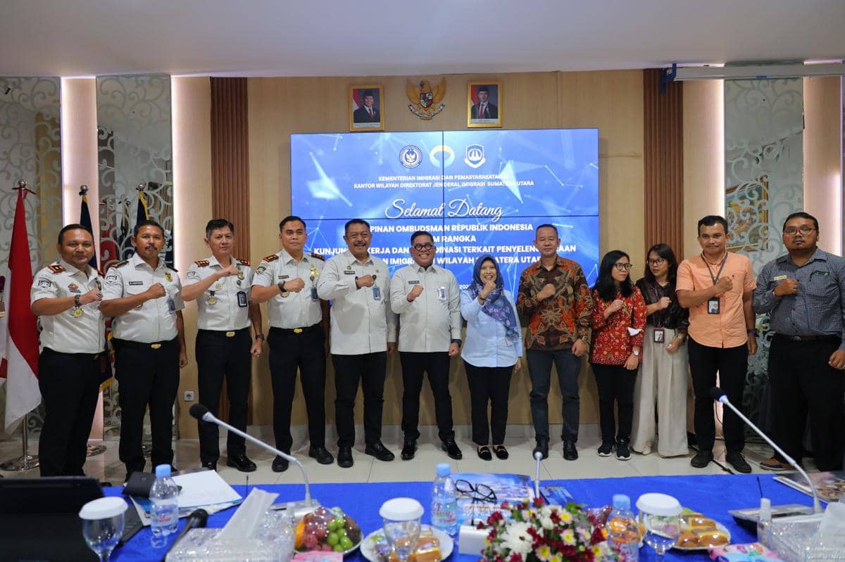 Bertemu Ombudsman, Imigrasi Sumut Beberkan Semangat “Imigrasi untuk Rakyat'