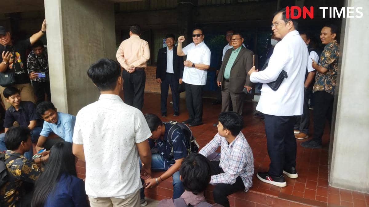 Sidak ke Kampus, Anggaran Rp10 M untuk Benahi Fasilitas Kampus UHN 