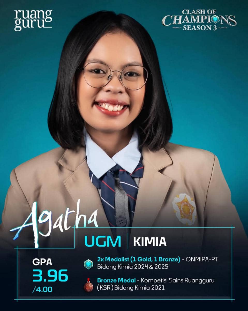 Agatha, peserta Clash of Champions Season 3 Batch 3