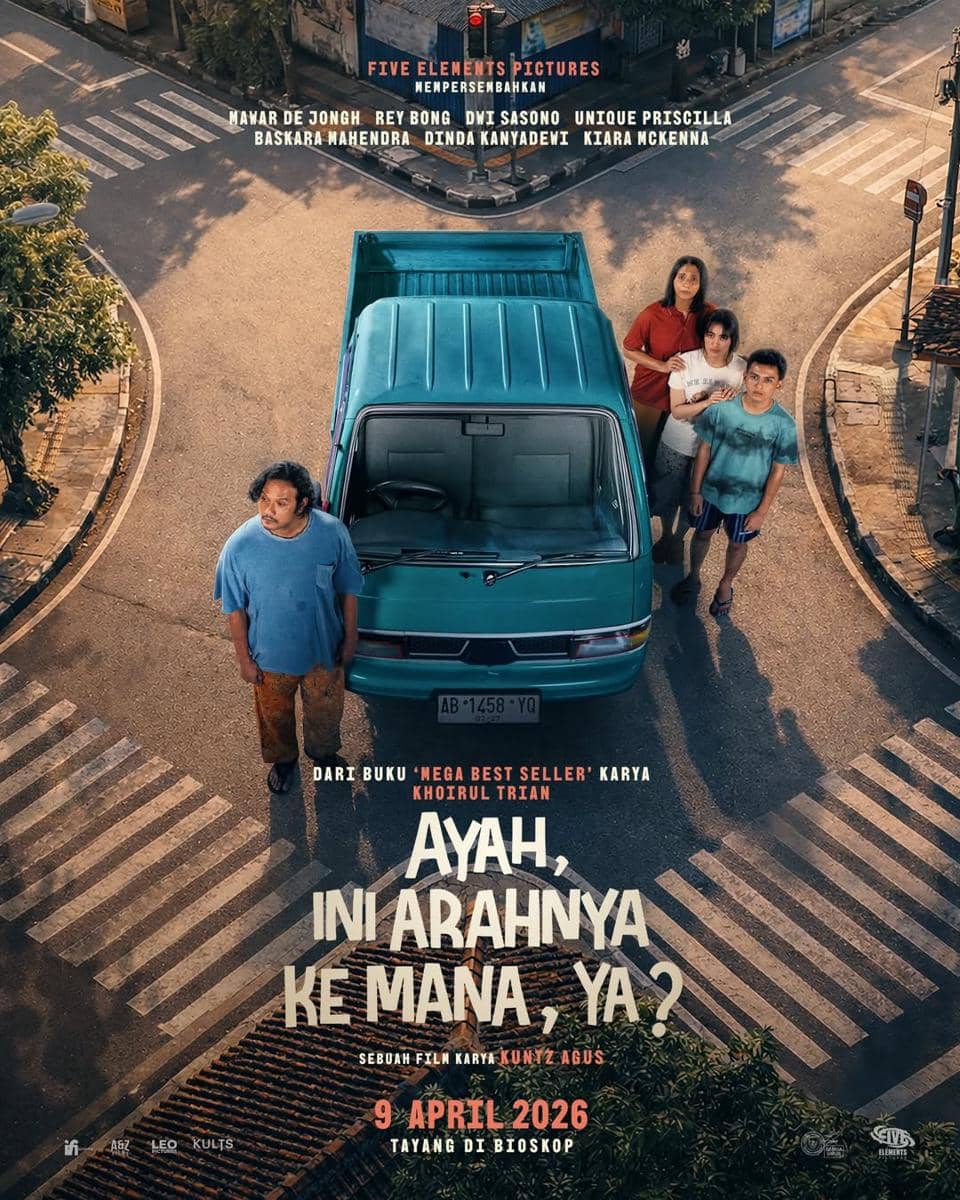 Poster film Ayah, Ini Arahnya Ke Mana, Ya?