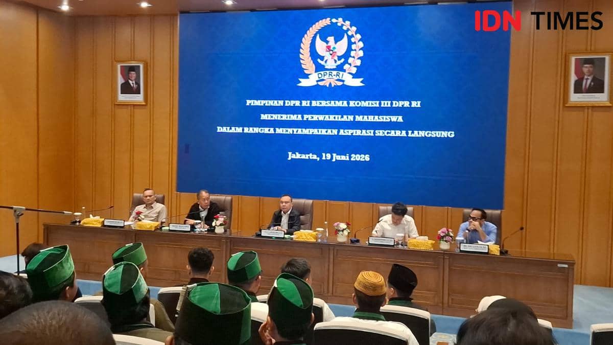 Dasco Terima Mahasiswa Trisakti, HMI, hingga Mercubuana yang Demo di DPR