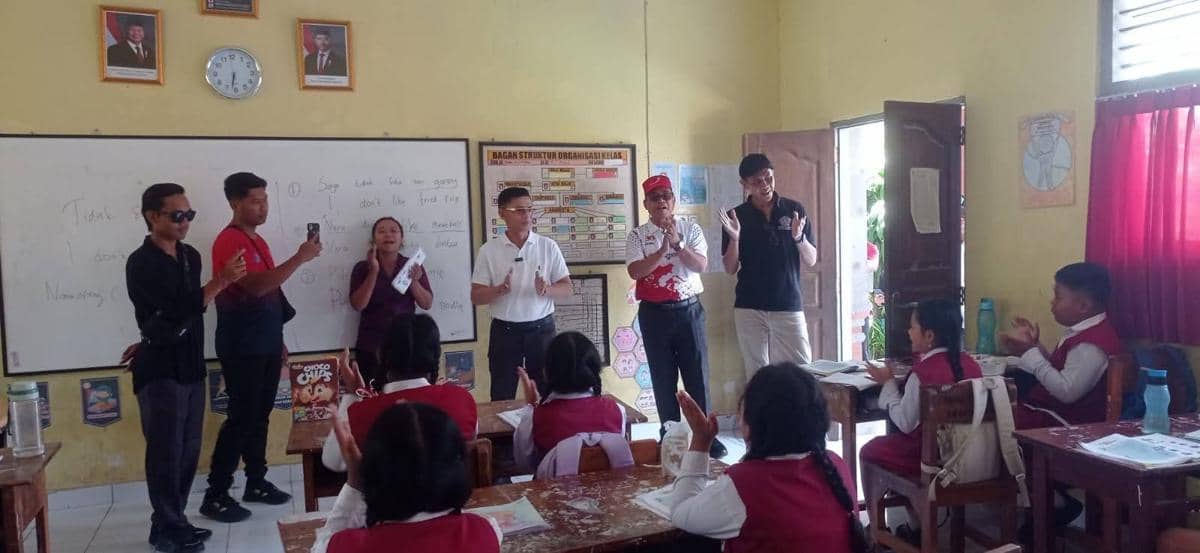 Ilustrasi siswa SD di Klungkung. (Dok. IDN Times/Propokim Klungkung)