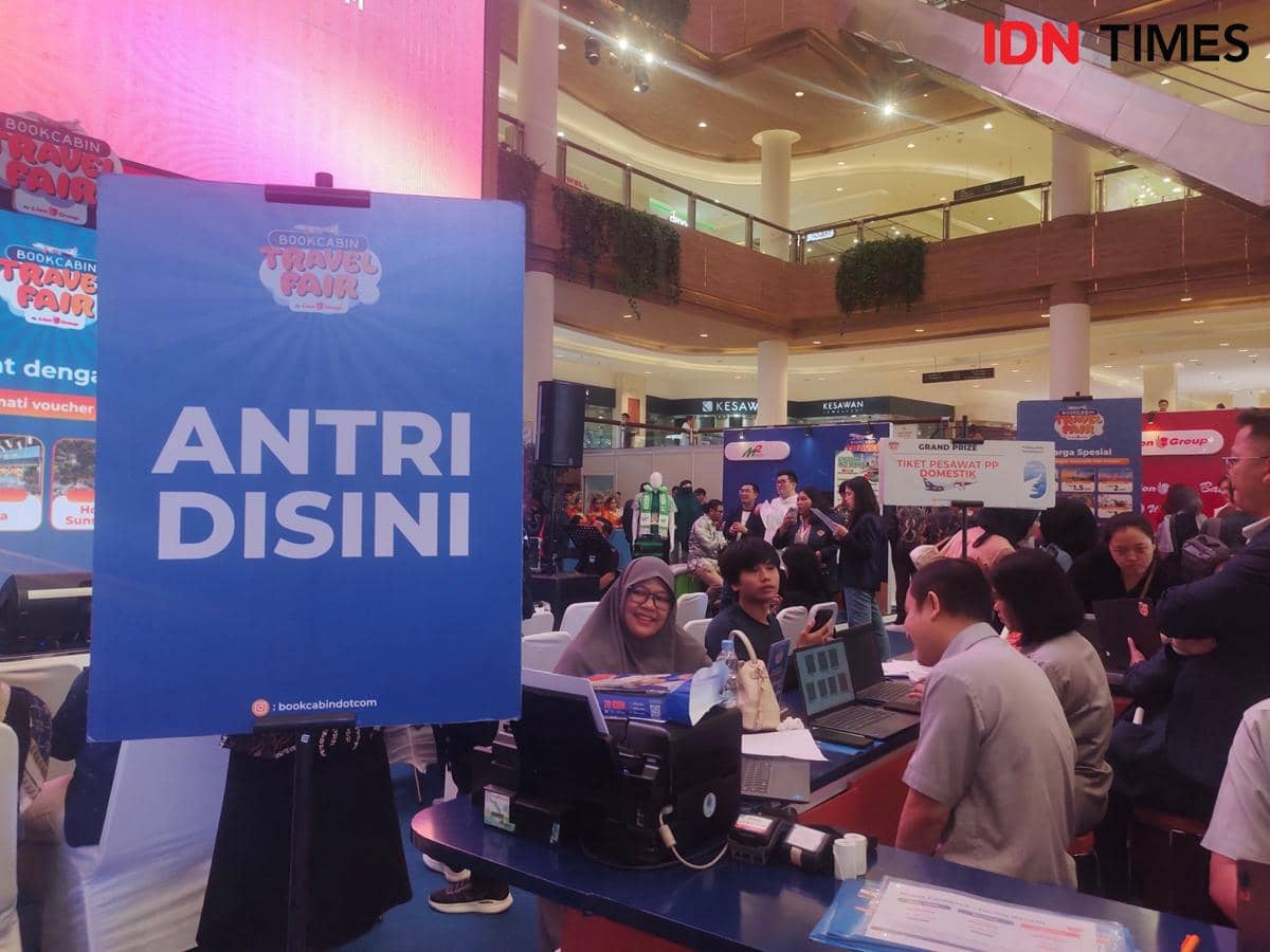 Bookcabin Travel Fair Dibuka, Ada Tiket Gratis dan Cashback Rp1 Juta