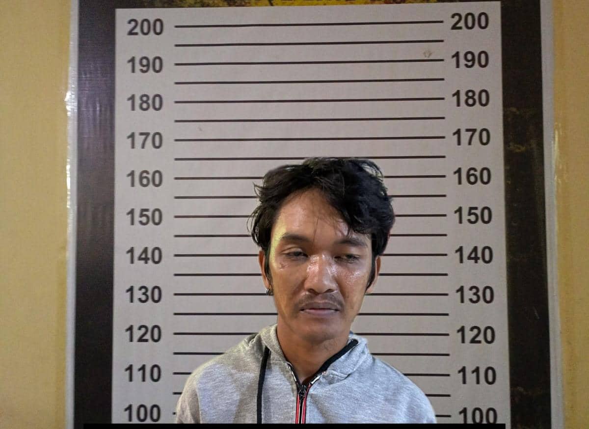 Polisi menangkap pria berinisial HR (30), pelaku percobaan pencurian dengan kekerasan disertai pelecehan terhadap seorang perempuan berinsia