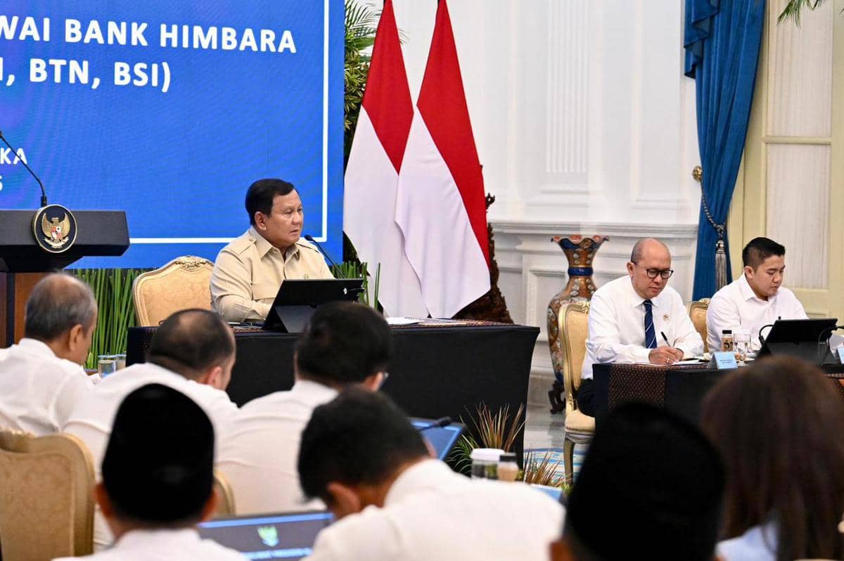 Kapitalisasi Pasar Himbara Tembus Rp1.100 T, Prabowo Beri Arahan Ini