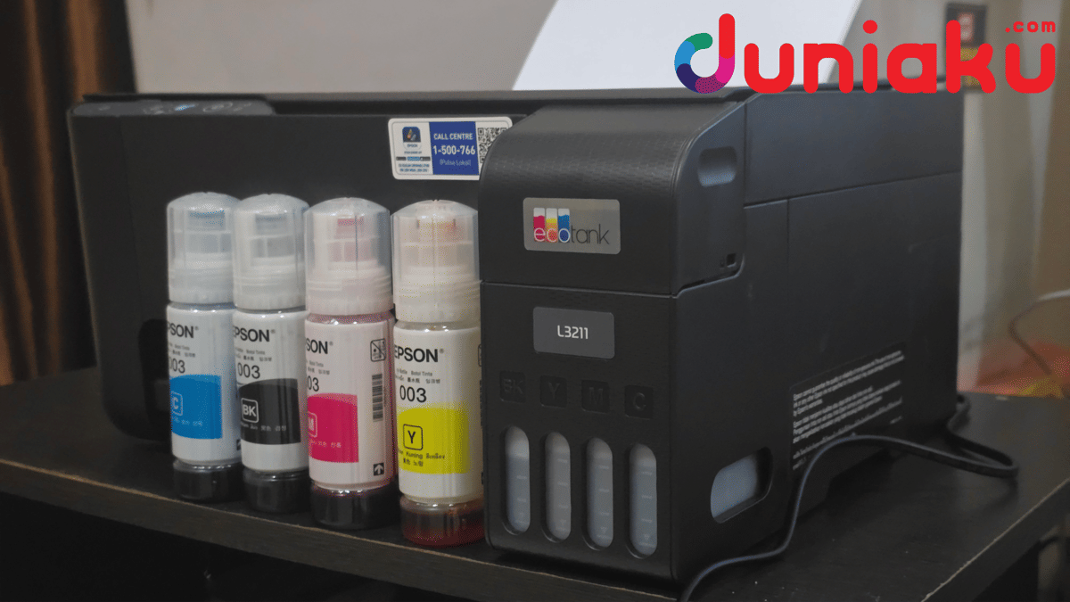 Review Epson L3211, Printer Multifungsi EcoTank yang Efisien