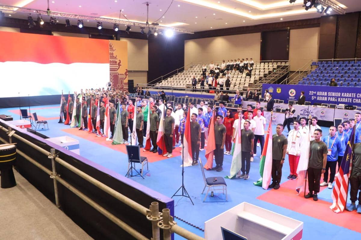 400 Atlet Karate Asia Bertanding di Bali, Berebut Tiket Karate World Cup