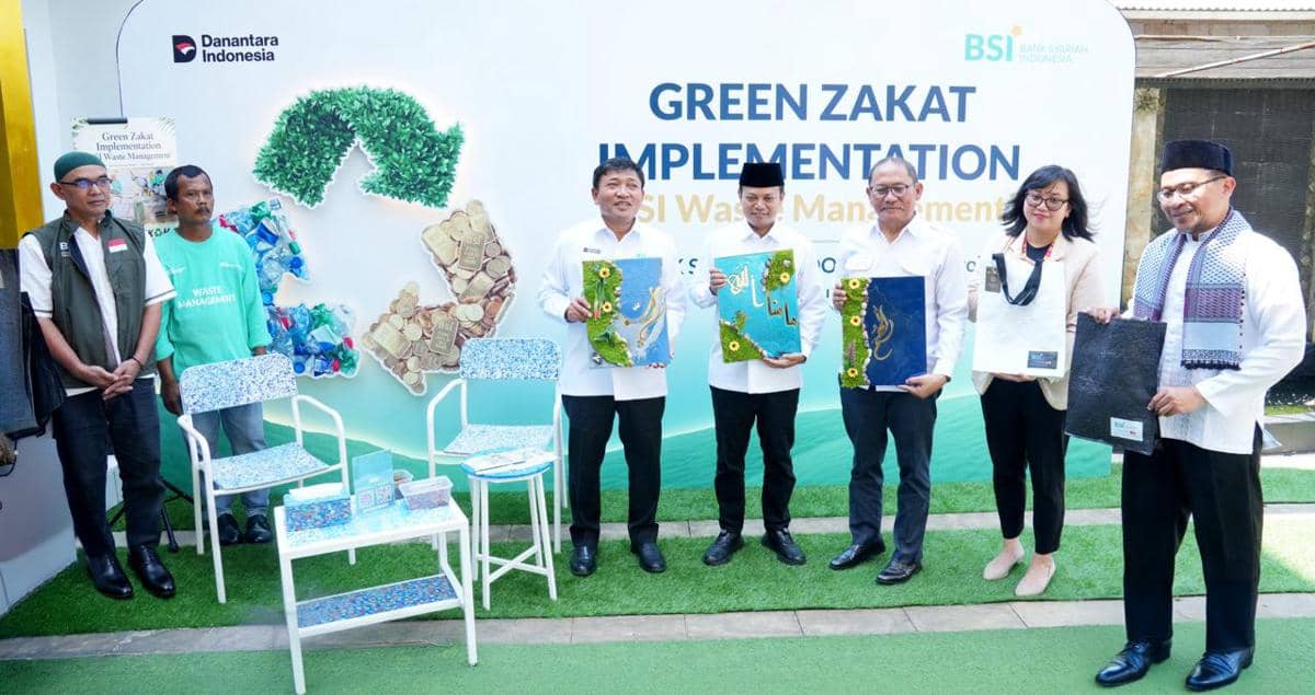 Lewat Green Zakat, BSI Ajak Masyarakat Ubah Sampah jadi Tabungan Emas