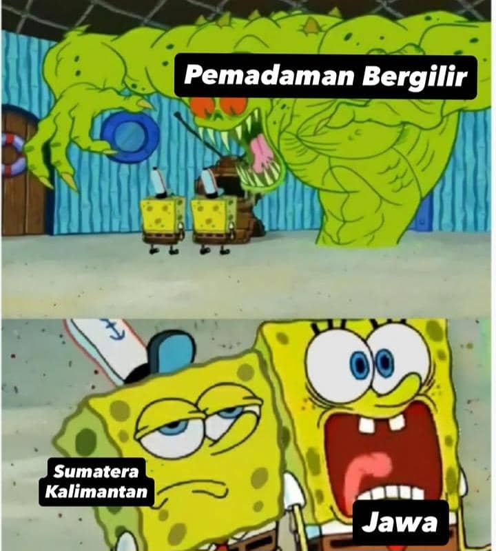 meme mati lampu