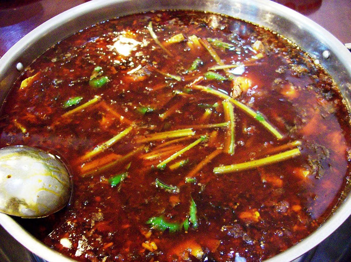 ilustrasi Chongqing hot pot