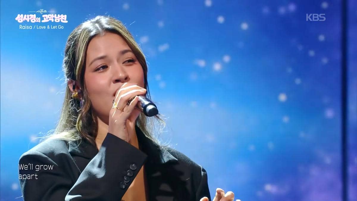 penampilan Raisa dan Sung Si Kyung di The Season (youtube.com/kbskpop)