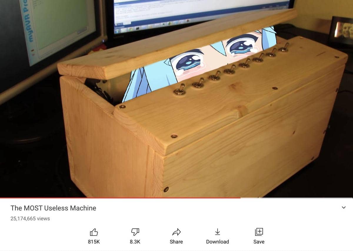 meme anime tentang kotak