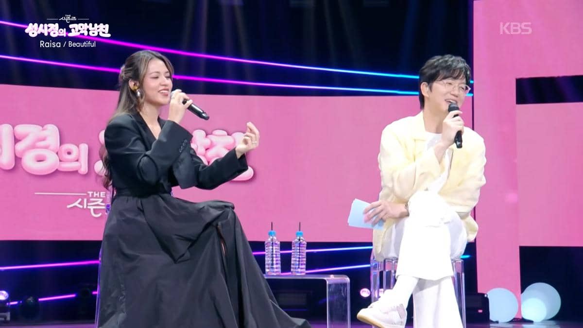 penampilan Raisa dan Sung Si Kyung di The Season (youtube.com/kbskpop)