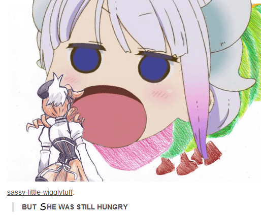 meme anime tentang kelaparan