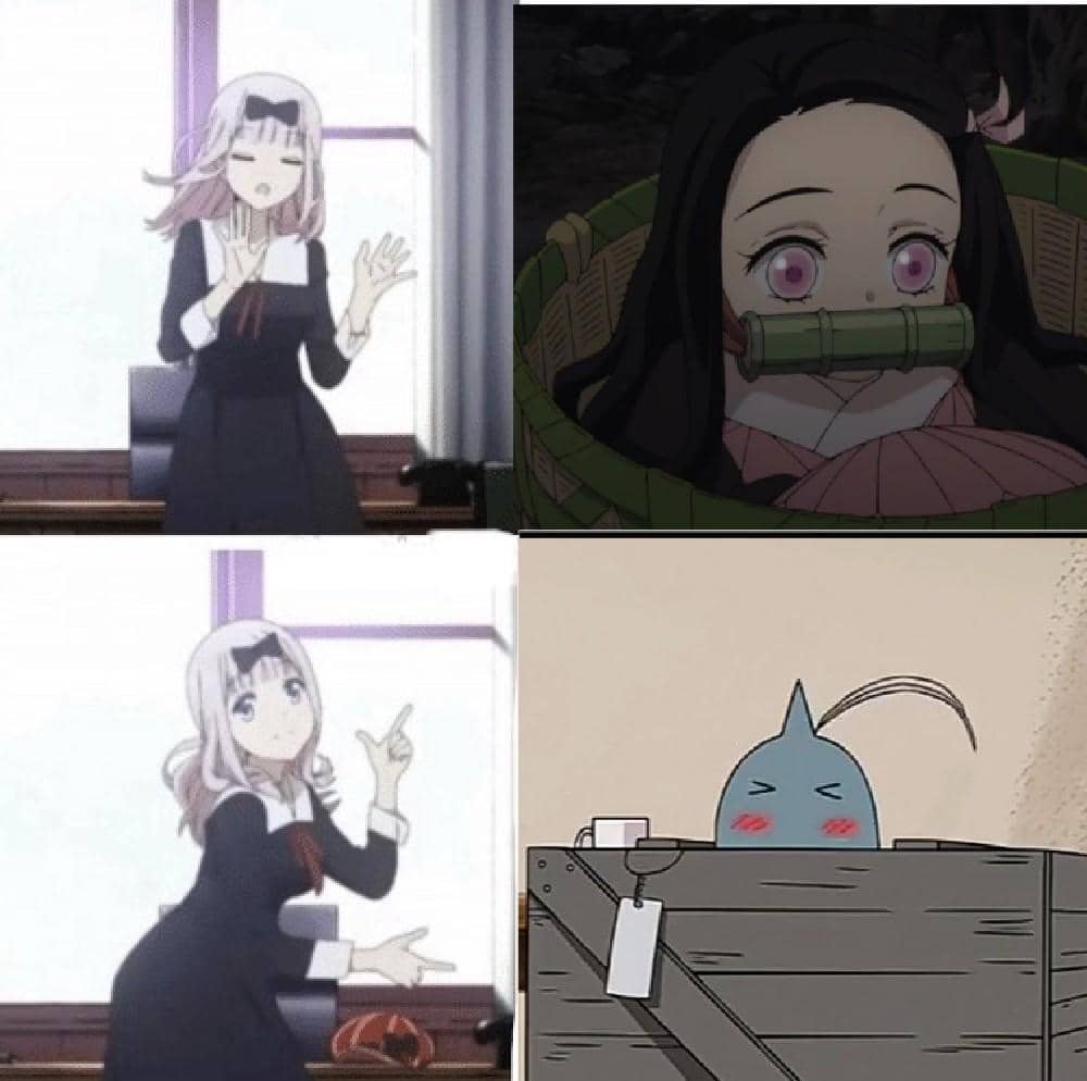 meme anime tentang kotak