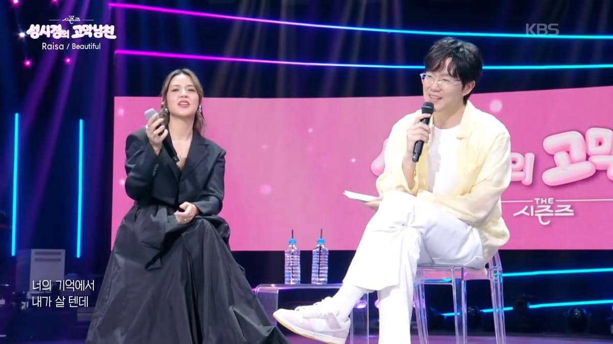penampilan Raisa dan Sung Si Kyung di The Season (youtube.com/kbskpop)