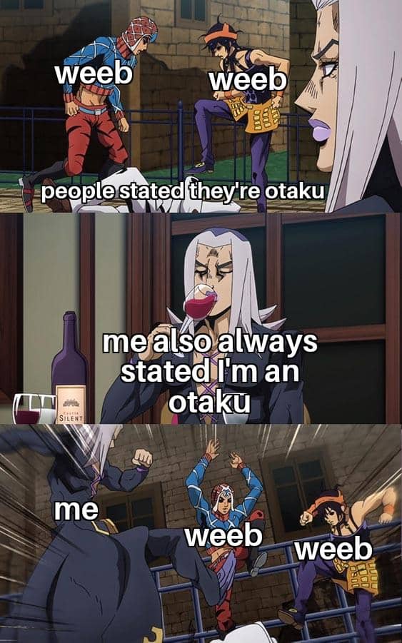 meme anime tentang otaku
