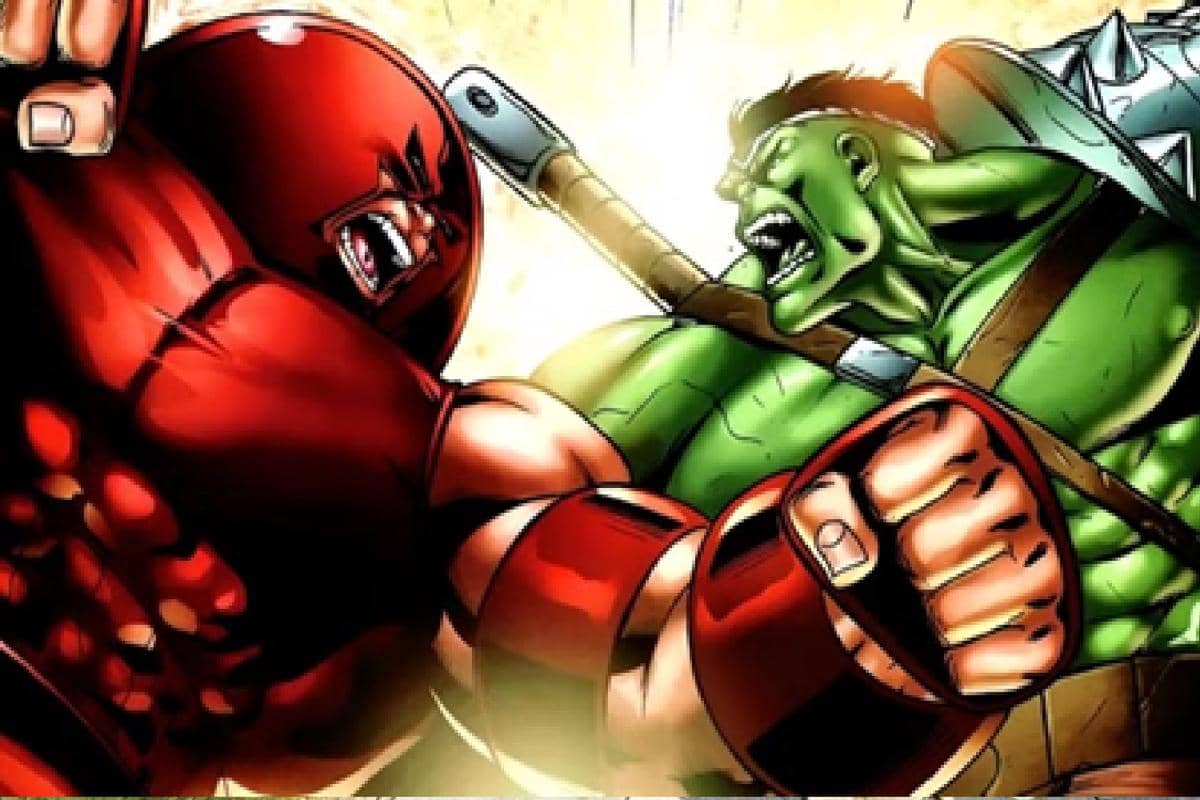 Hulk vs Juggernaut