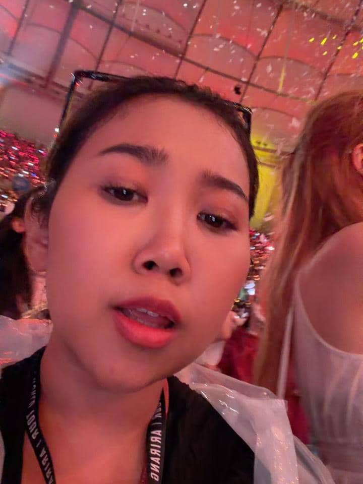 Kiky Saputri nonton konser BTS di Busan