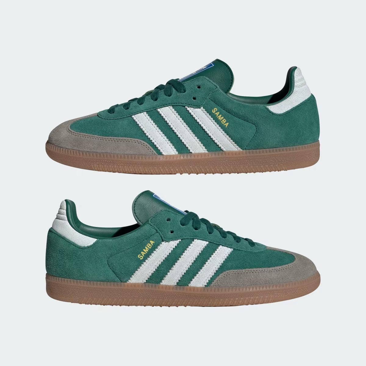 Adidas Samba OG Collegiate Green/Cloud White/Gum (adidas.co.id)