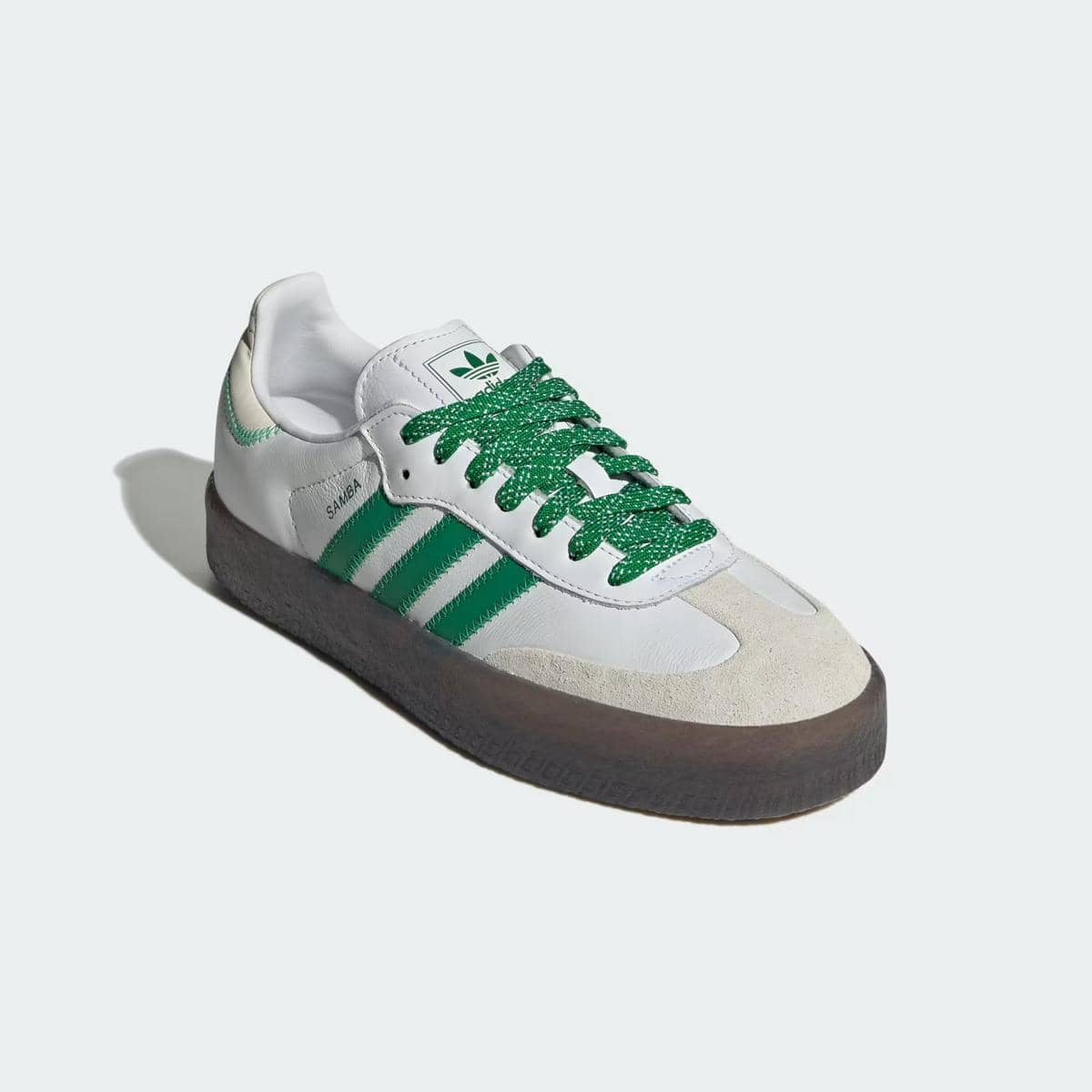 Adidas Sambae Cloud White/Green/Off White (adidas.co.id)