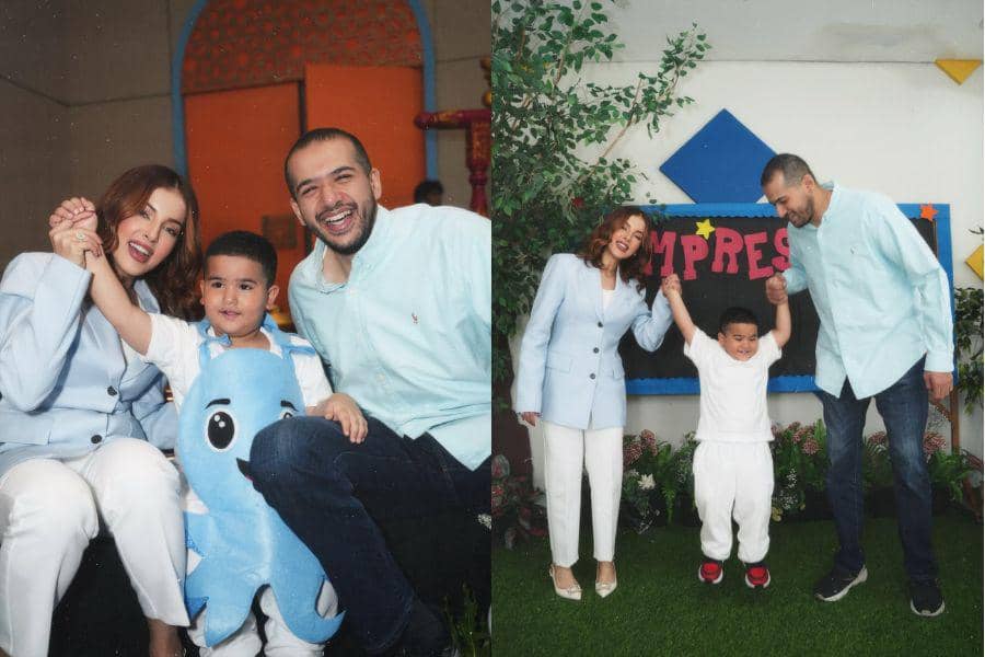 OOTD Tasya Farasya saat Nonton Pentas Anak, Simpel tapi Stylish!
