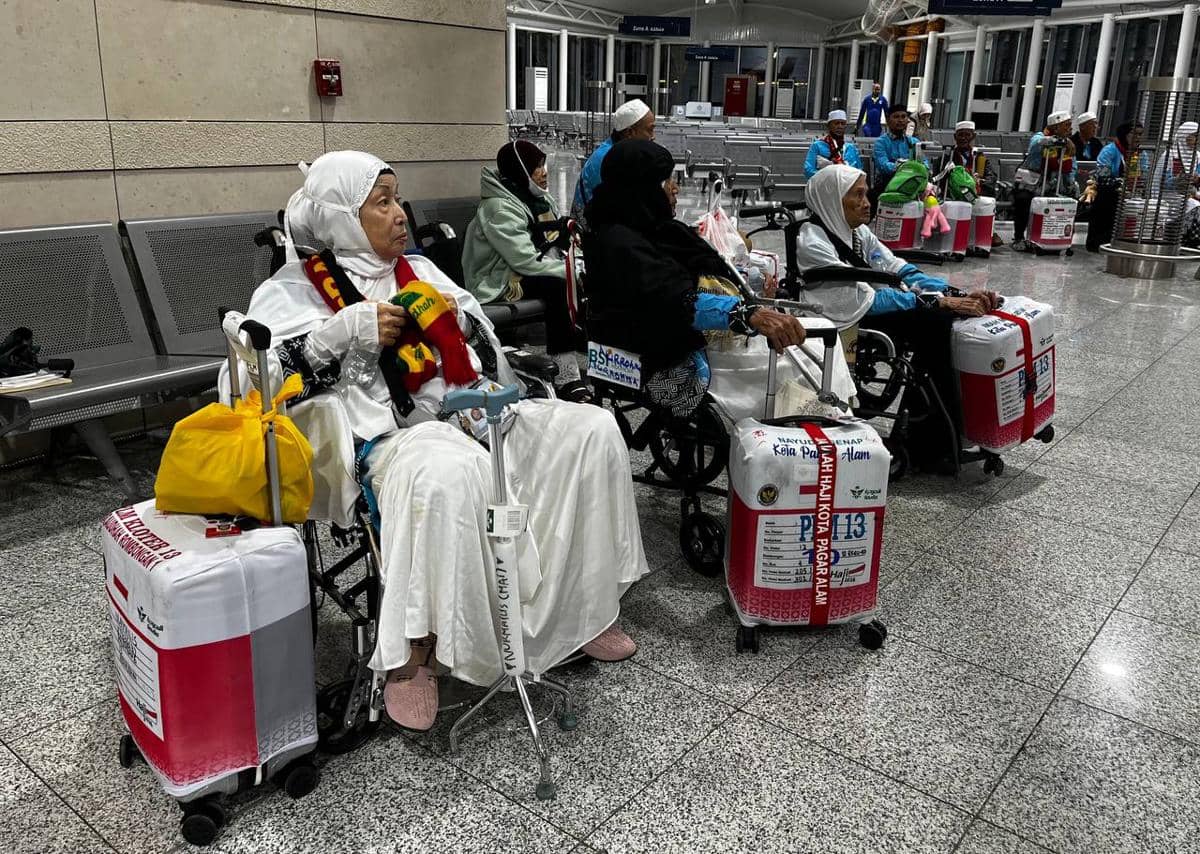 Kloter PLM-13 Berangkat & Pulang Utuh Meski Dominan Jemaah Lansia