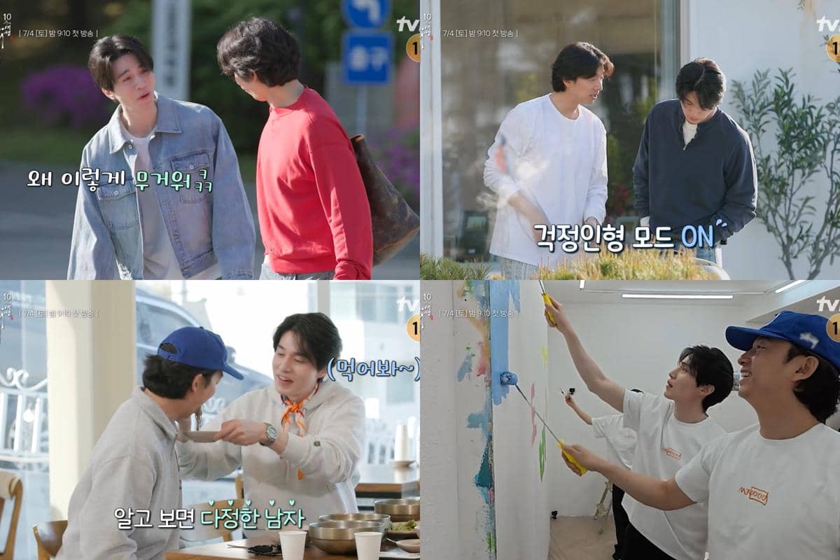 Gong Yoo dan Lee Dong Wook di Goblin 10th Anniversary Trip