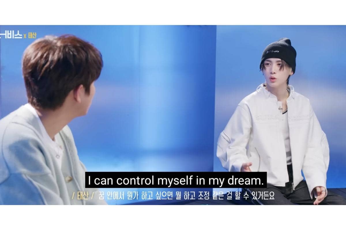 Taesan BOYNEXTDOOR dengan percaya diri mengungkapkan kalau ia ahli melakukan lucid dream