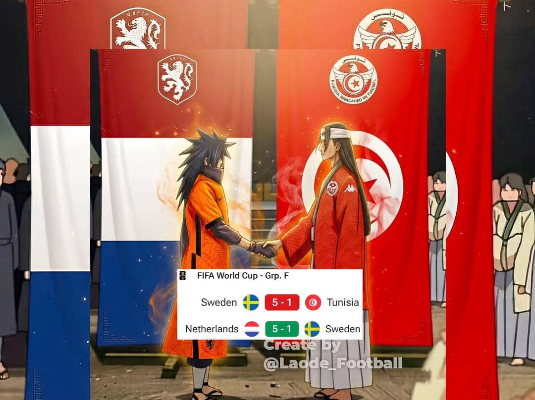 8 Meme Swedia Dibantai Belanda setelah Membekuk Tunisia, Skor-nya Unik