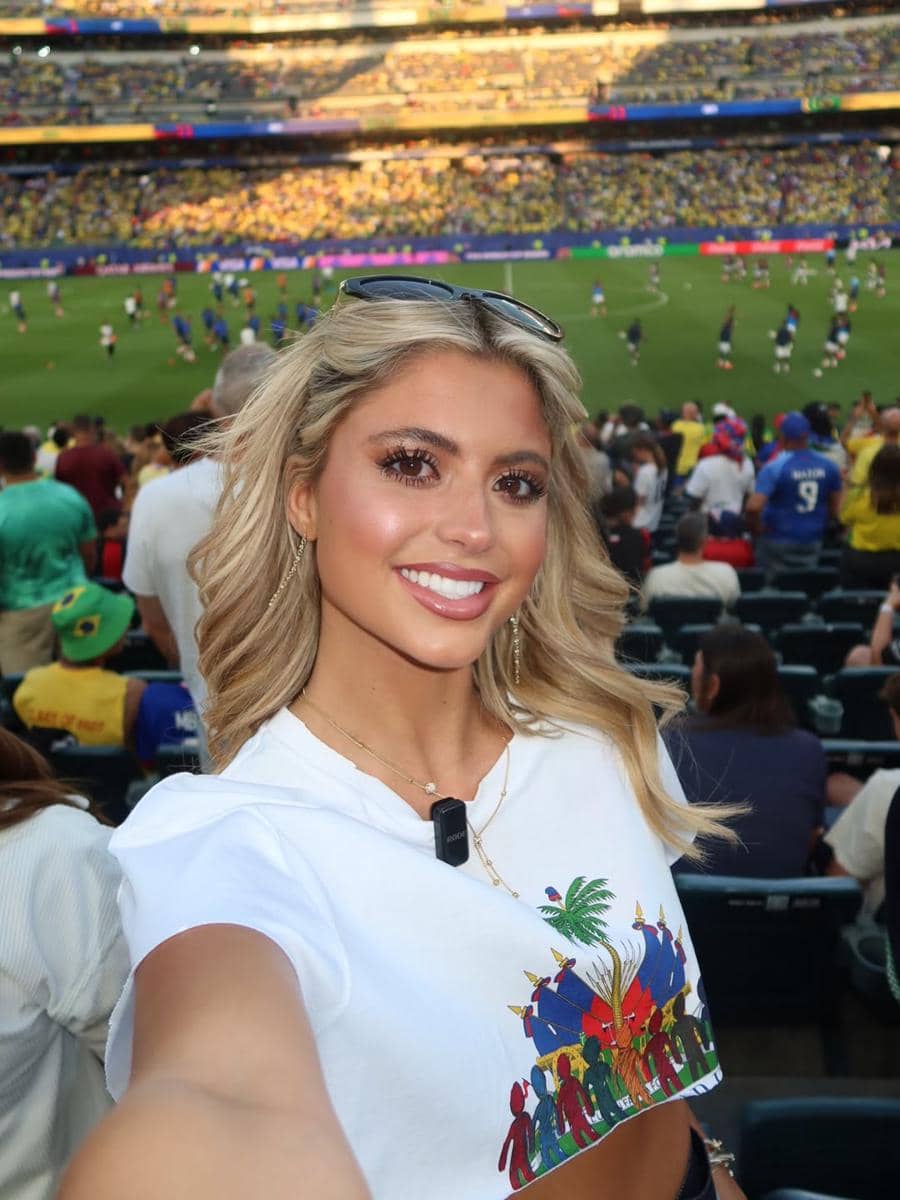 Potret Ratu Kecantikan di Laga Brasil vs Haiti Piala Dunia 2026 