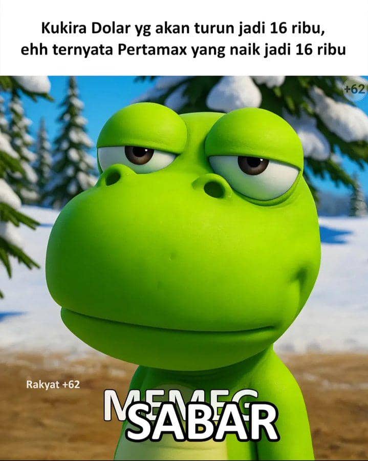 meme rupiah melemah