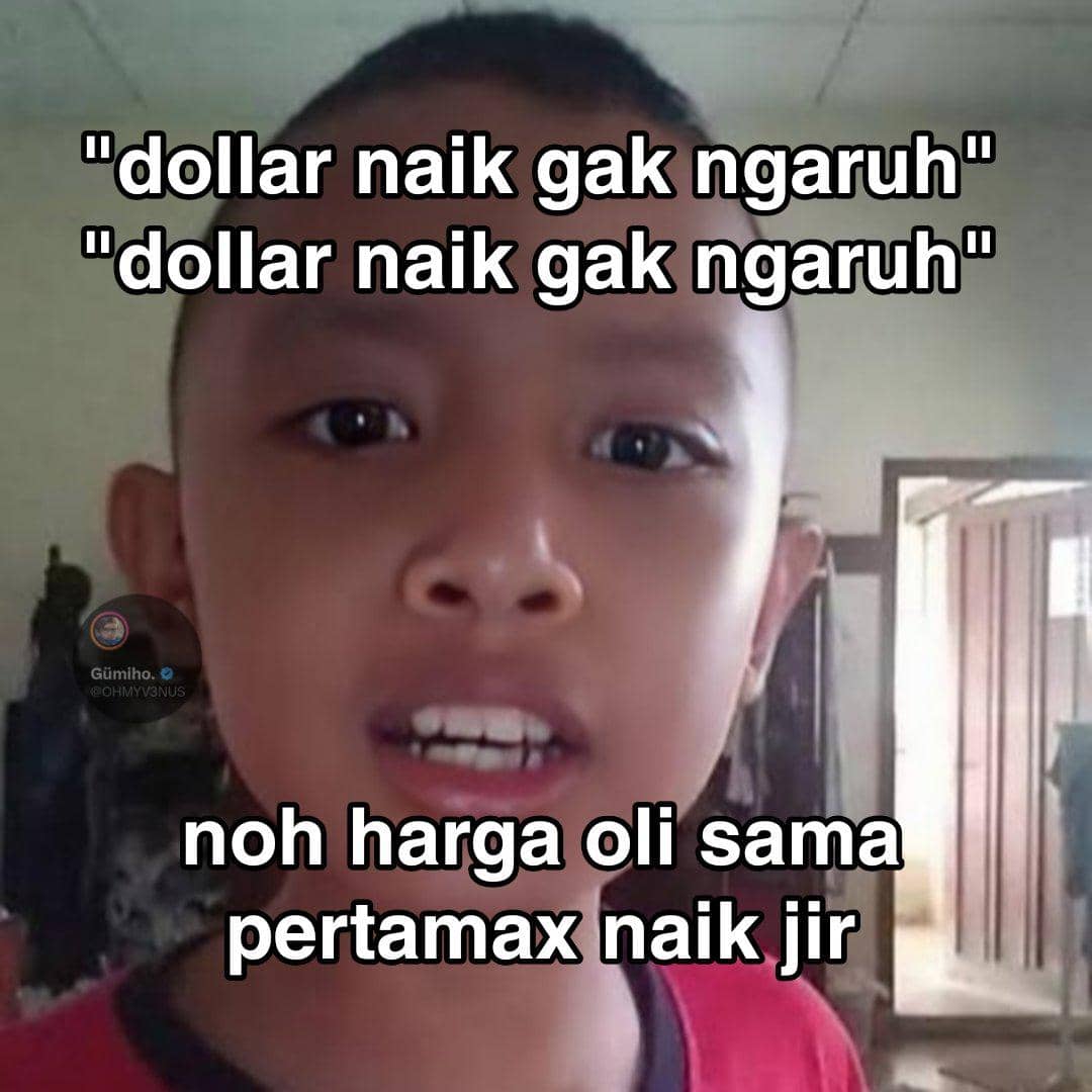 meme rupiah melemah