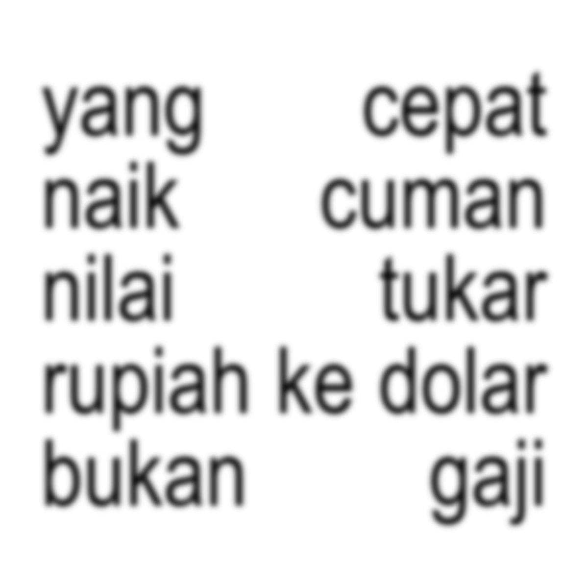 meme rupiah melemah