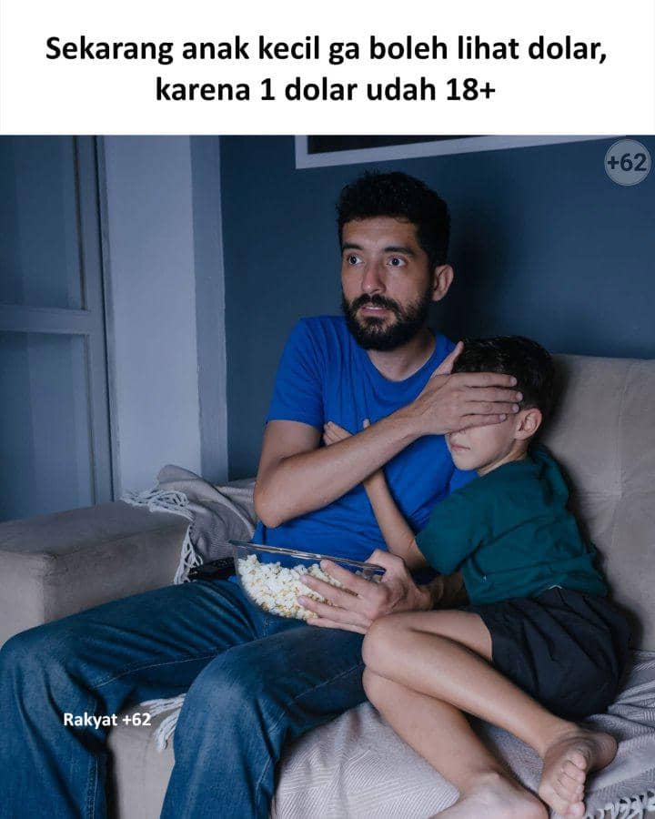 meme rupiah melemah