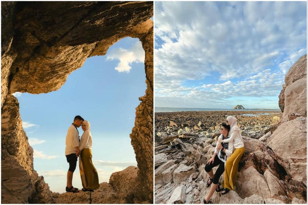 8 Potret Henny Rahman dan Suami di Batu Termanu, Rote Ndao, Romantis!