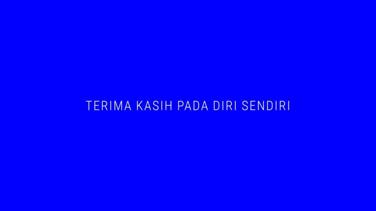 cuplikan video lirik "Diri"