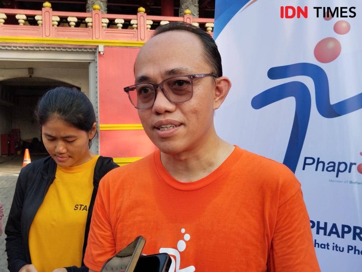 Komisaris Utama PT Phapros Tbk, Alfi M Rustam. (IDN Times/Dhana Kencana)