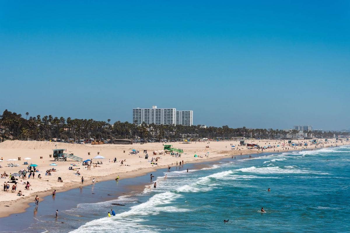 Pantai Santa Monica, Los Angeles