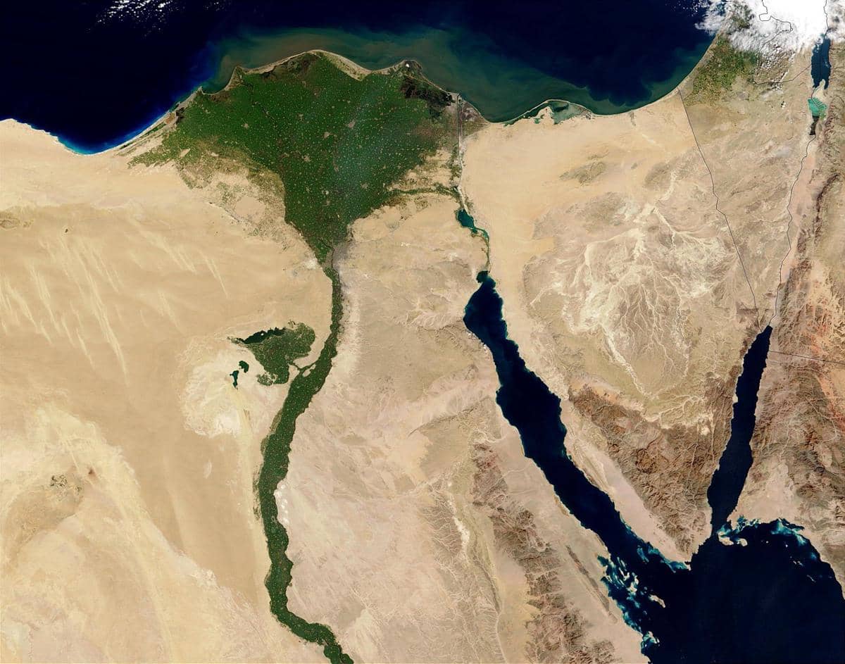 ilustrasi wilayah subur di Afrika Utara (pixabay.com/WikiImages)