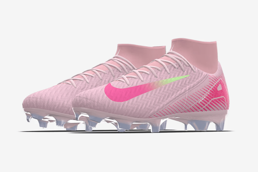 foto sepatu sepak bola pink