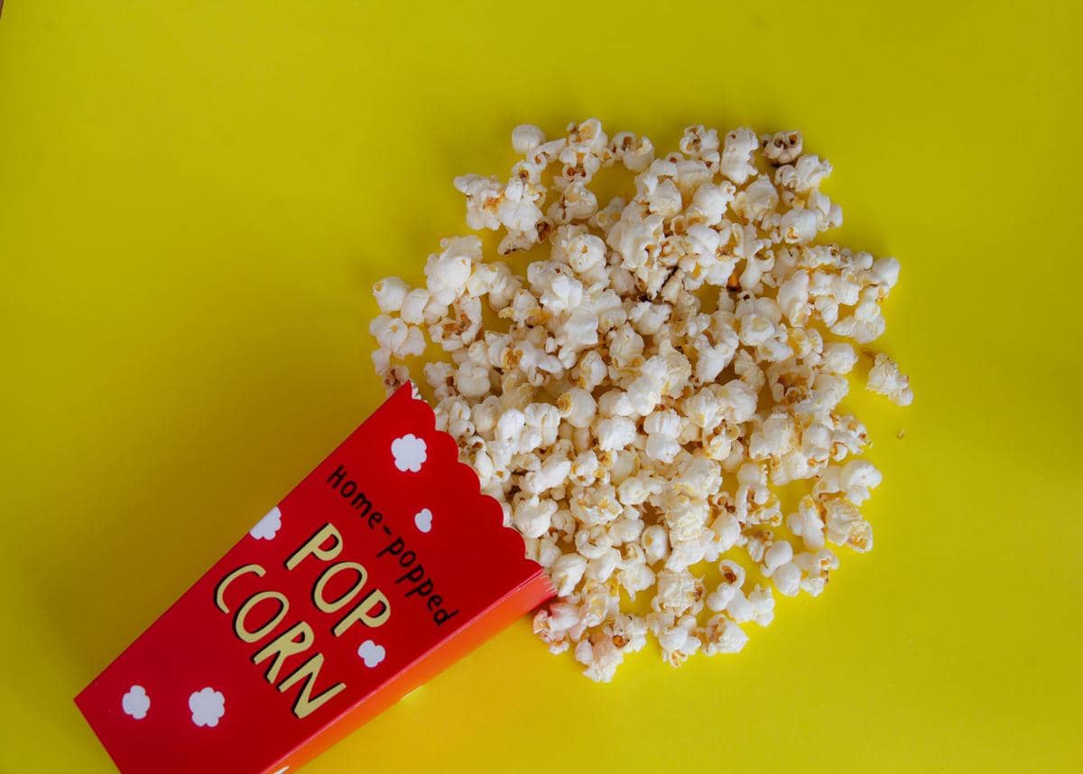 ilustrasi popcorn