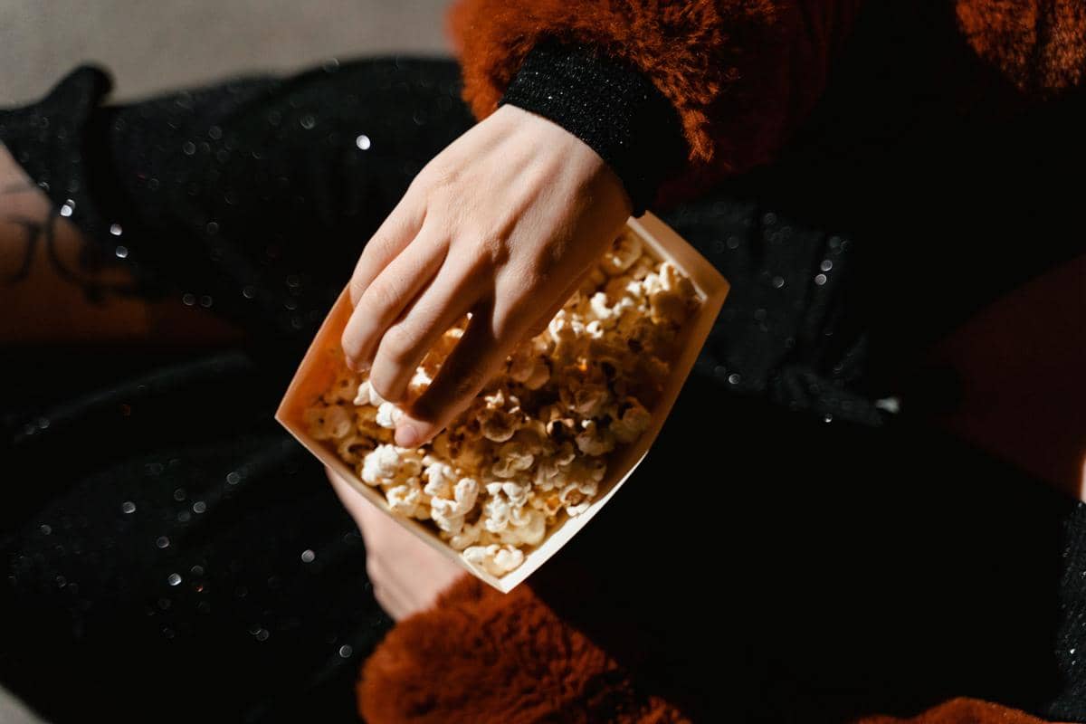 ilustrasi popcorn