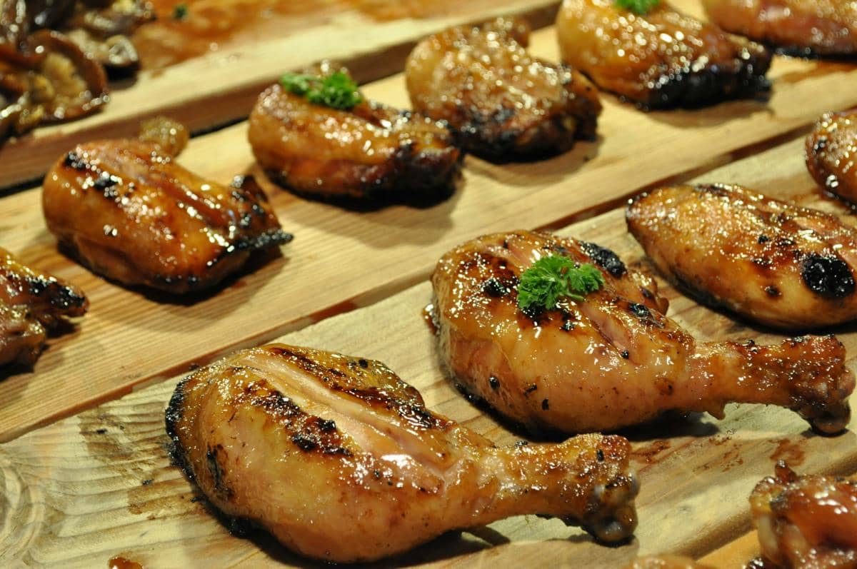 ilustrasi paha ayam goreng