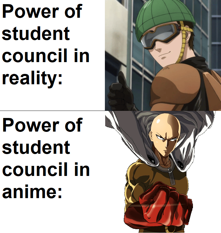 meme anime tentang OSIS